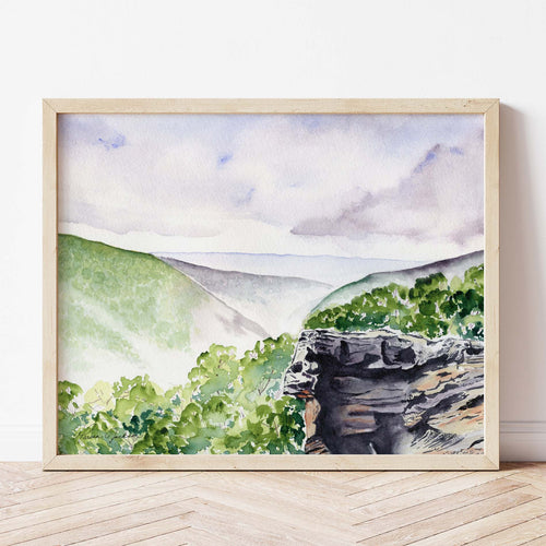 Raven Rocks WV Art Print