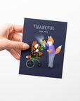 Thankful For You Fox Teacher Card