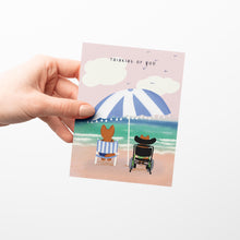 Load image into Gallery viewer, Thinking of You Fox Inclusive Card
