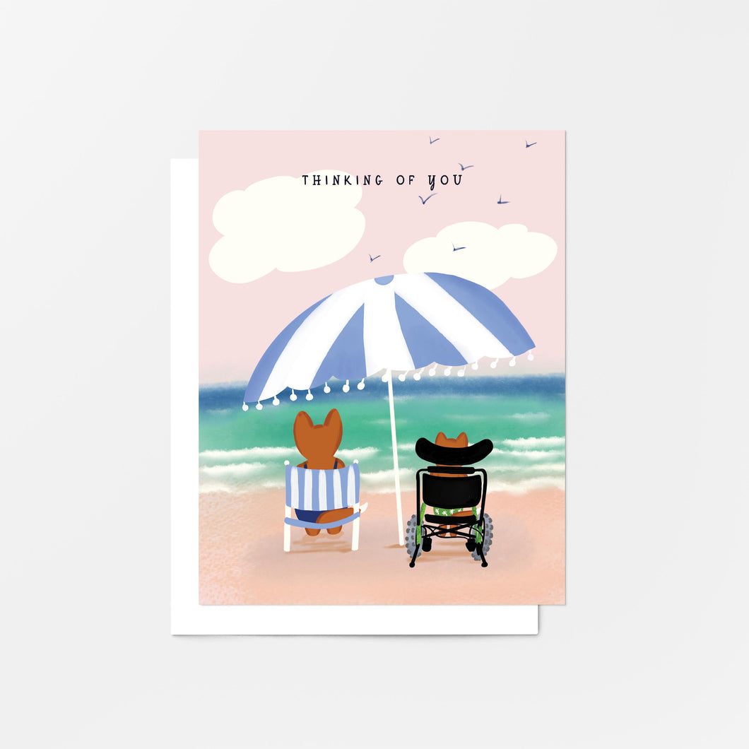 Thinking of You Fox Inclusive Card