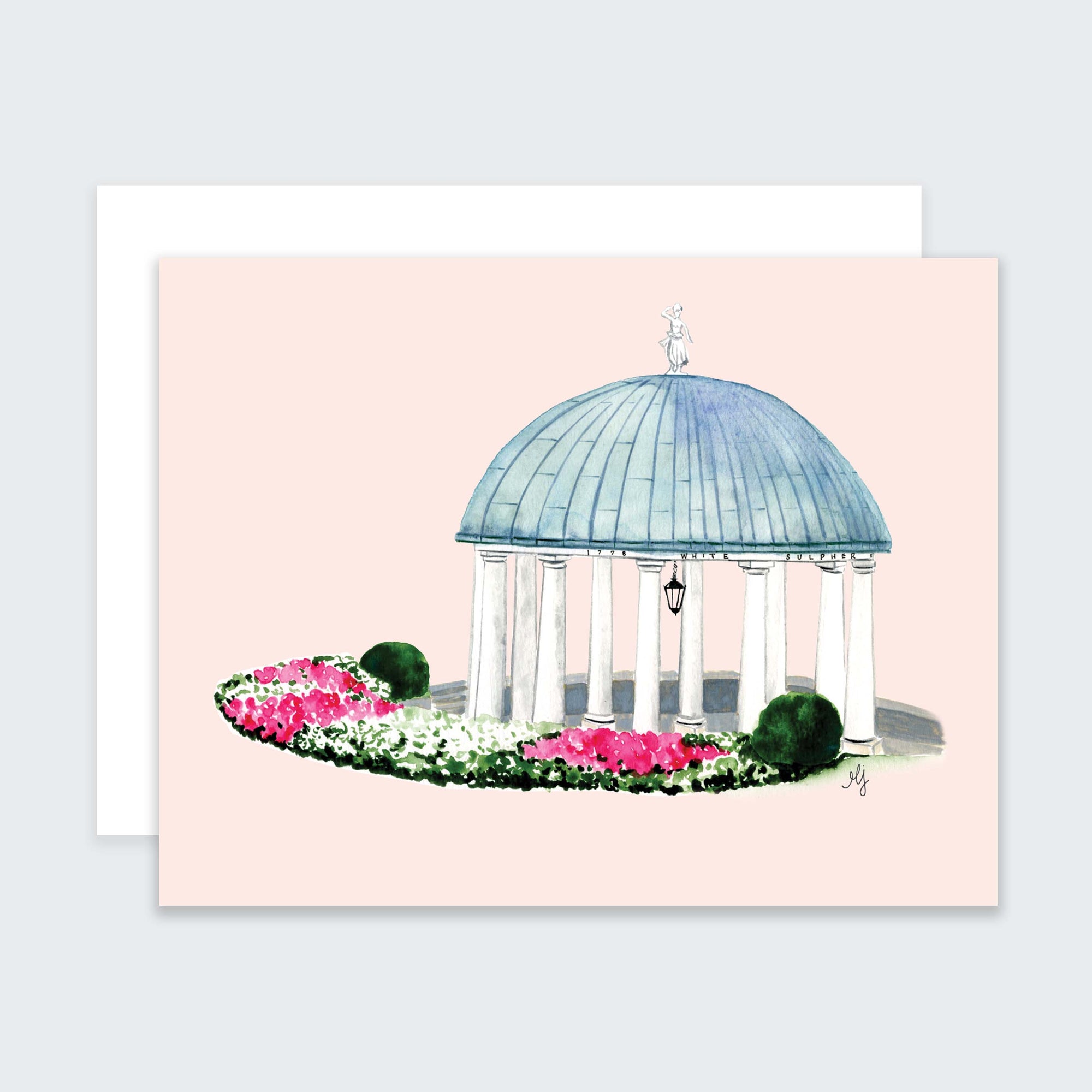 The Spring House WV Card