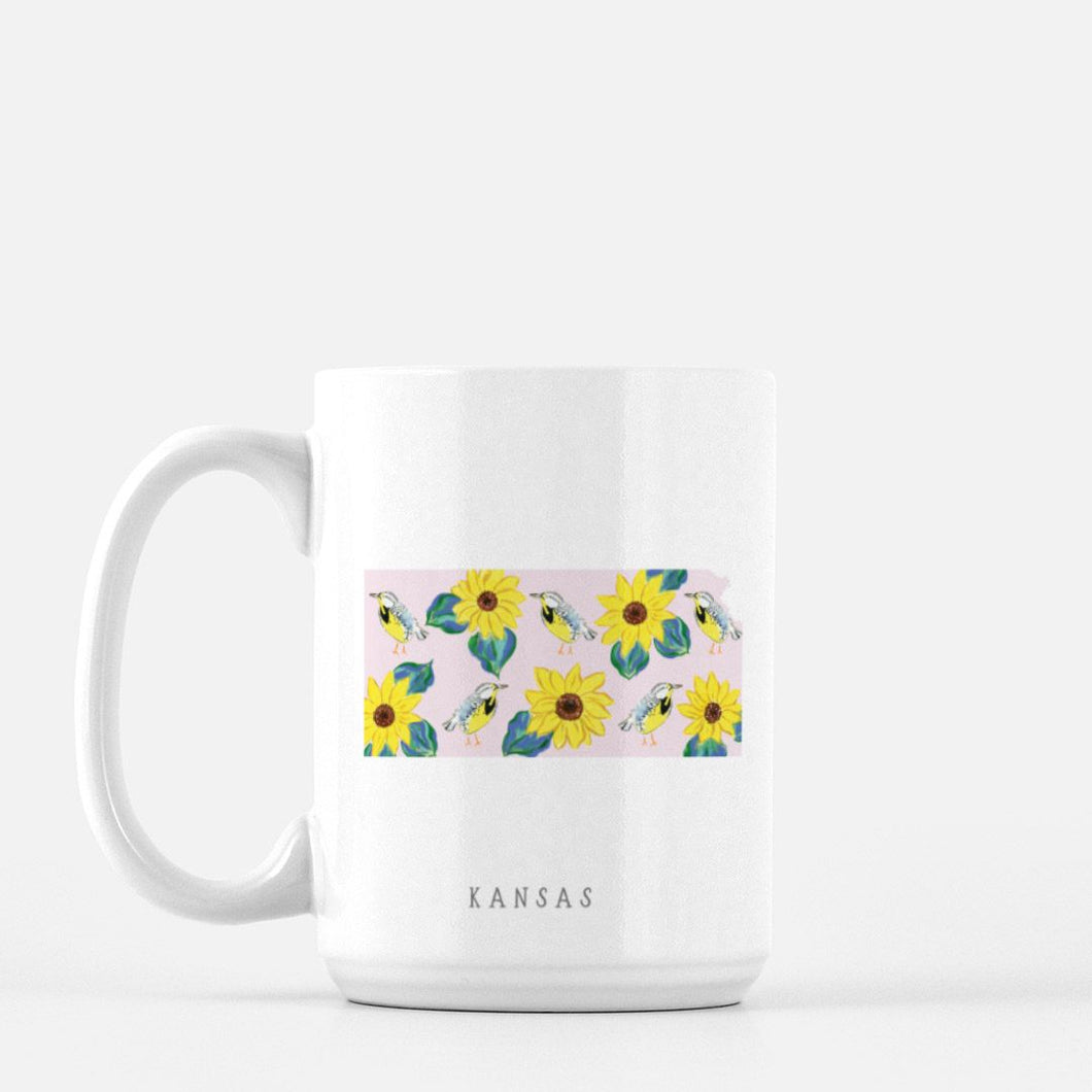 Kansas State Flower Mug