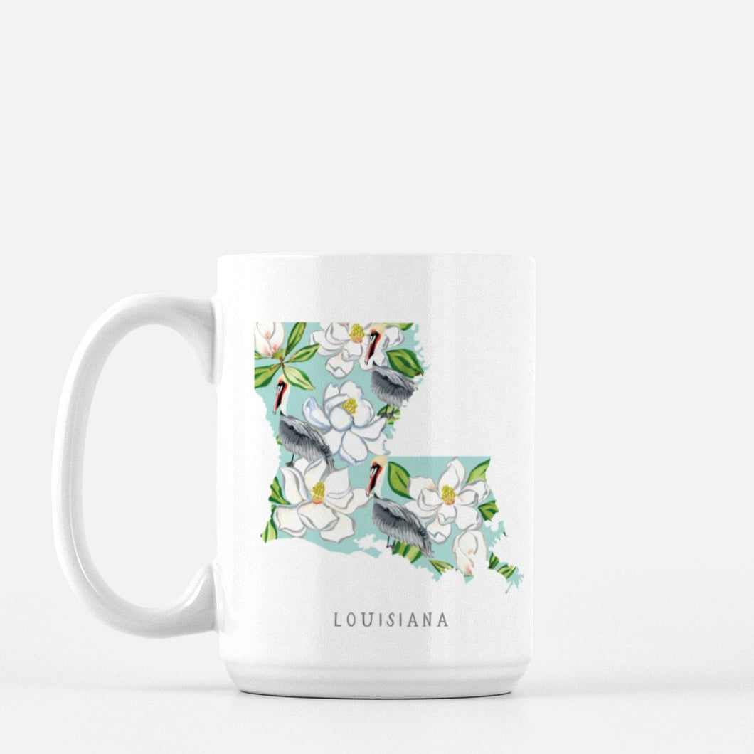 Louisiana State Flower Mug