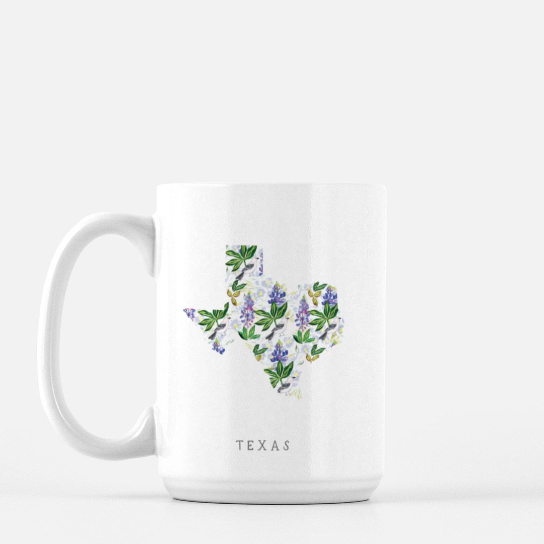 Texas State Flower Mug