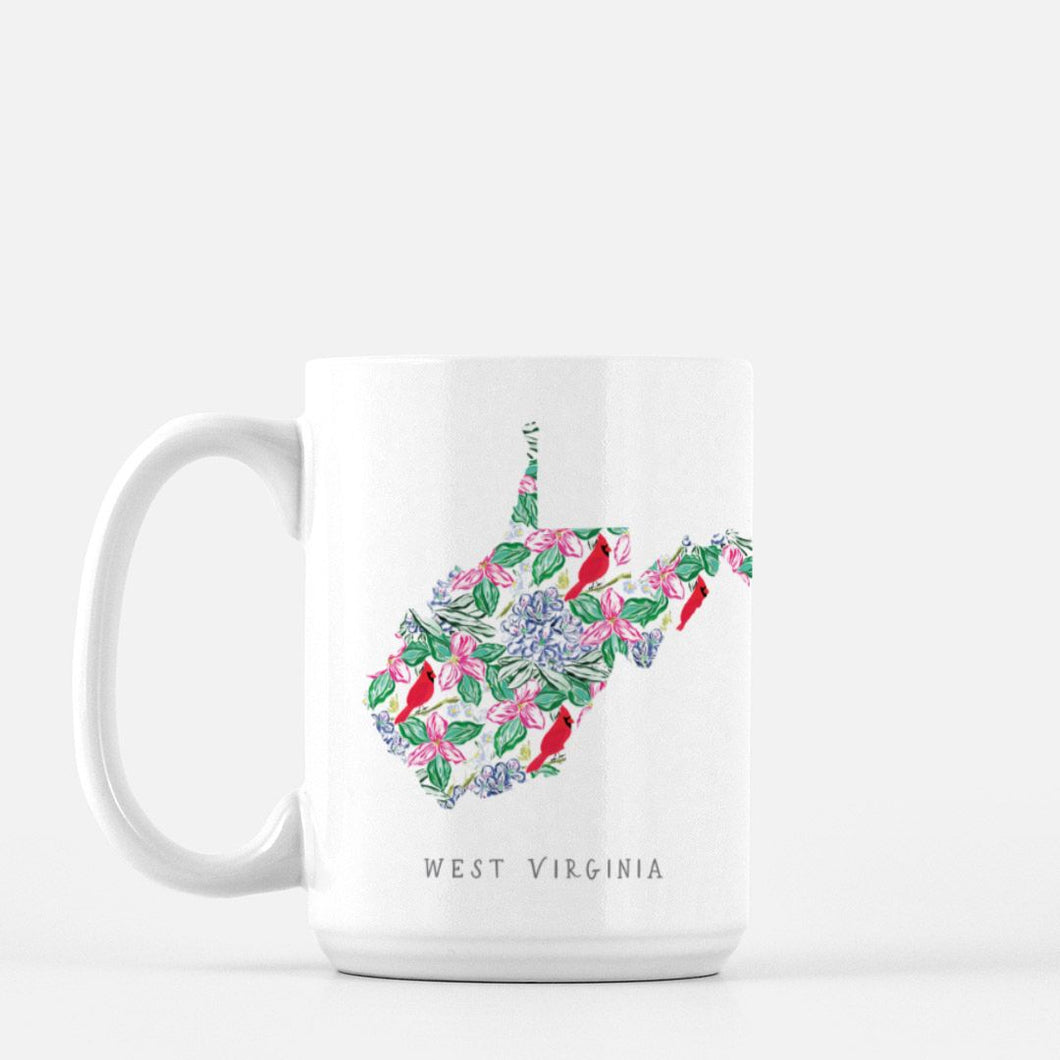 West Virginia State Flower Mug