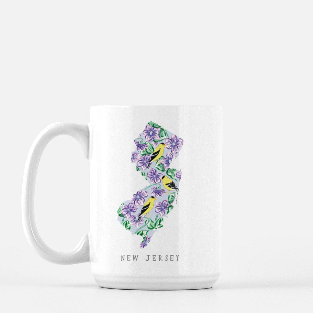 New Jersey State Flower Mug