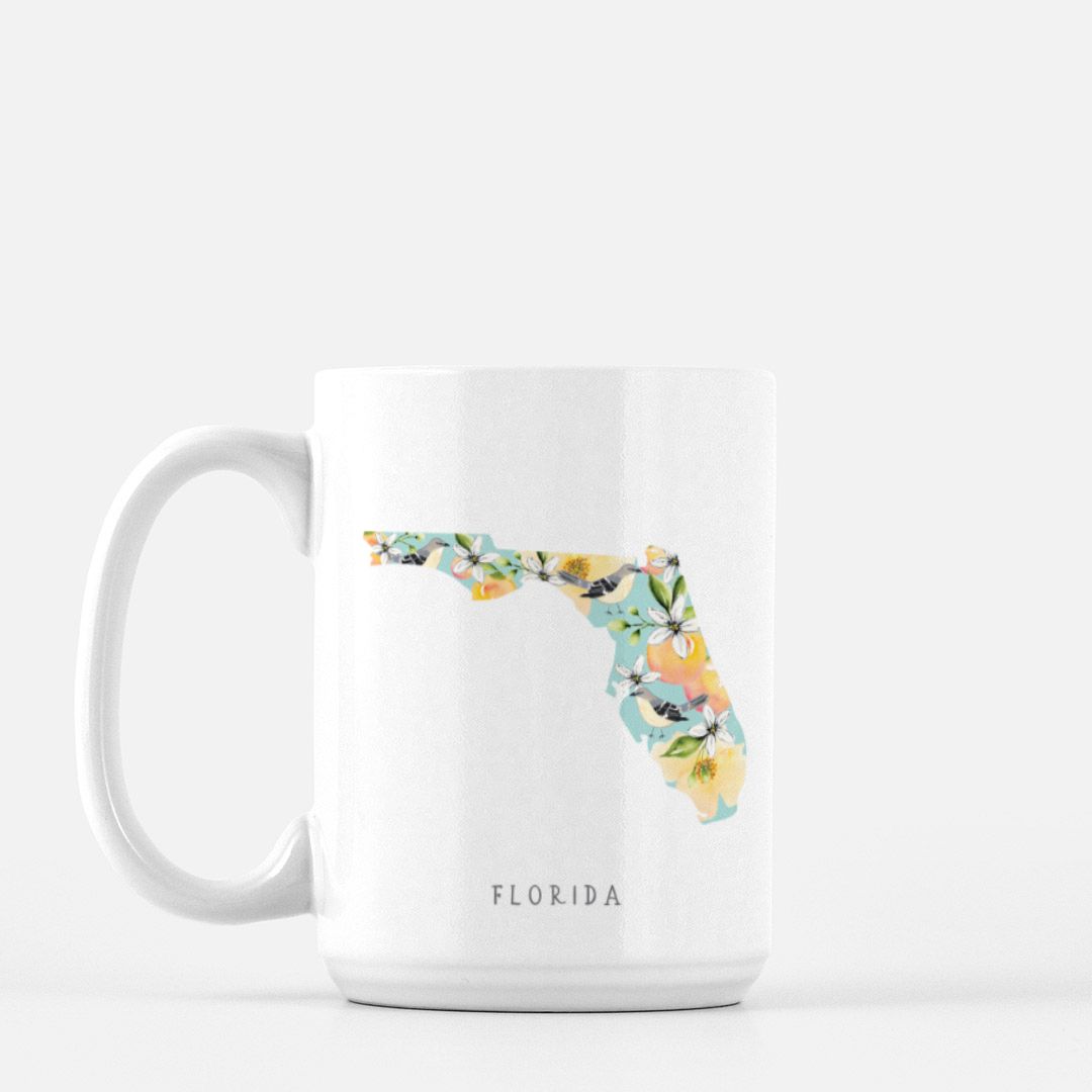 Florida State Flower Mug