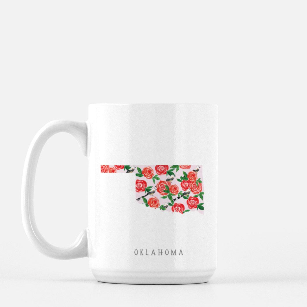 Oklahoma State Flower Mug