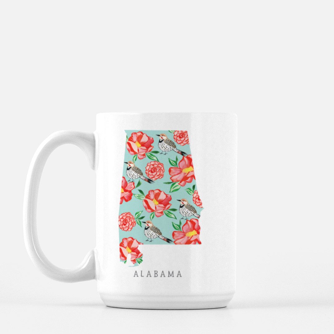 Alabama State Flower Mug