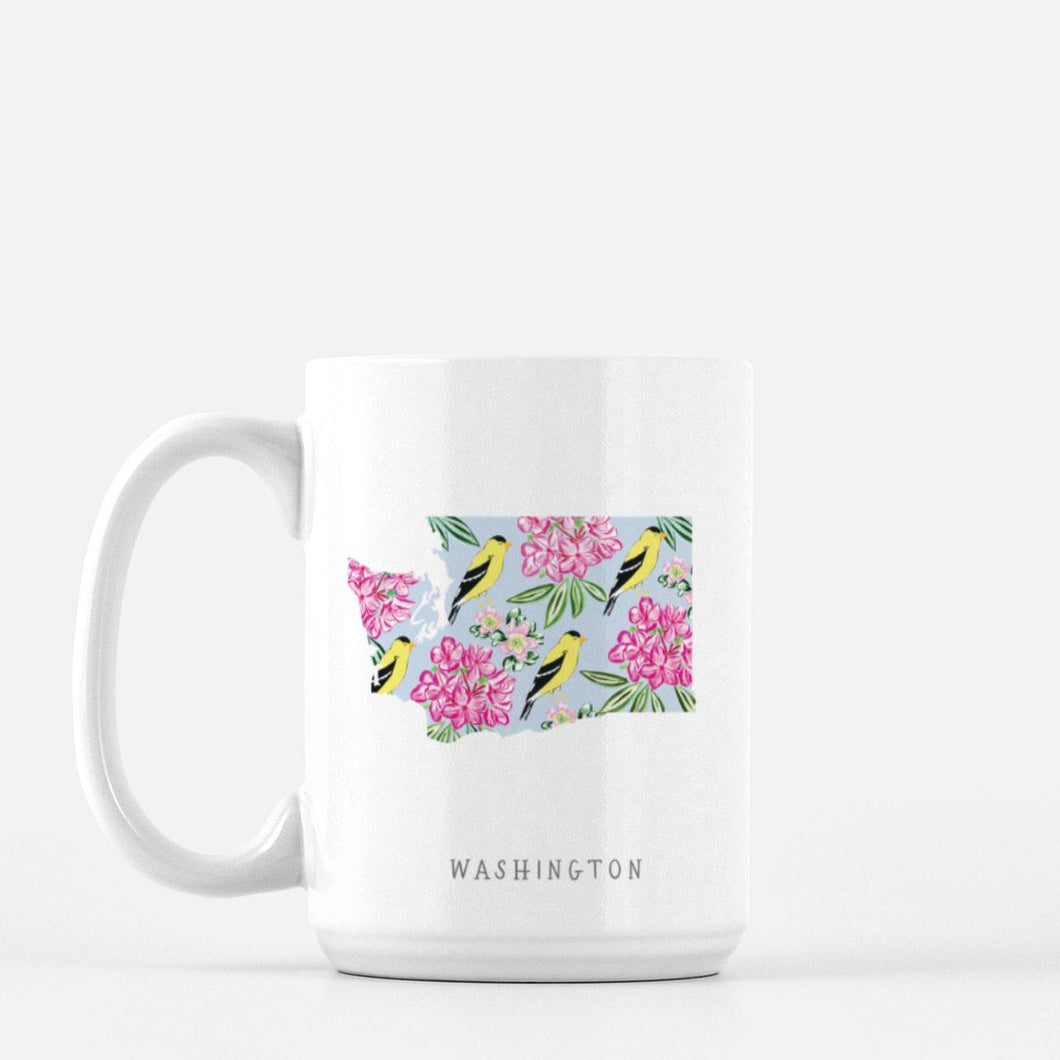 Washington State Flower Mug