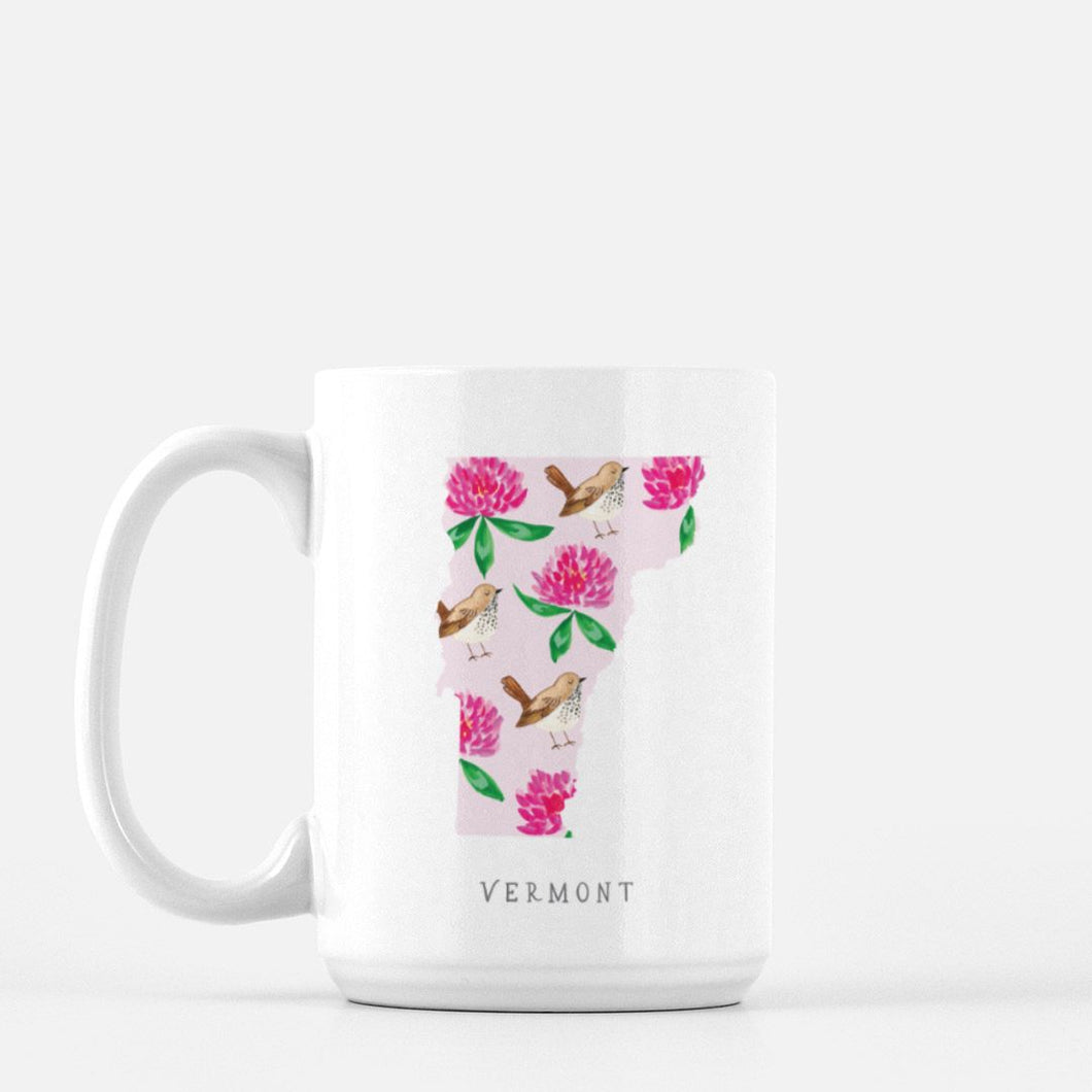 Vermont State Flower Mug