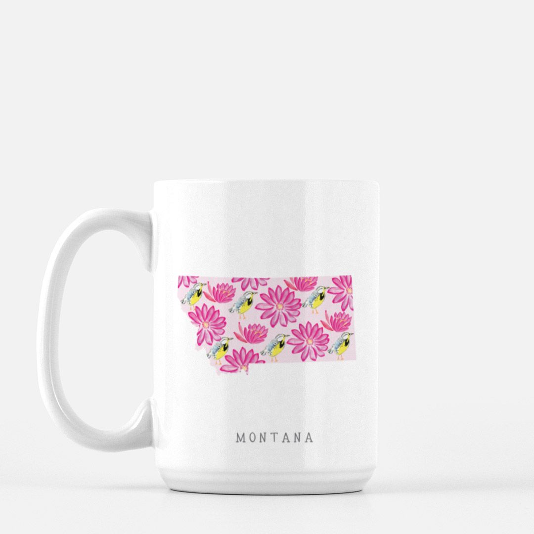 Montana State Flower Mug