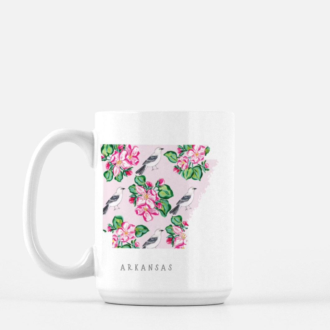 Arkansas State Flower Mug
